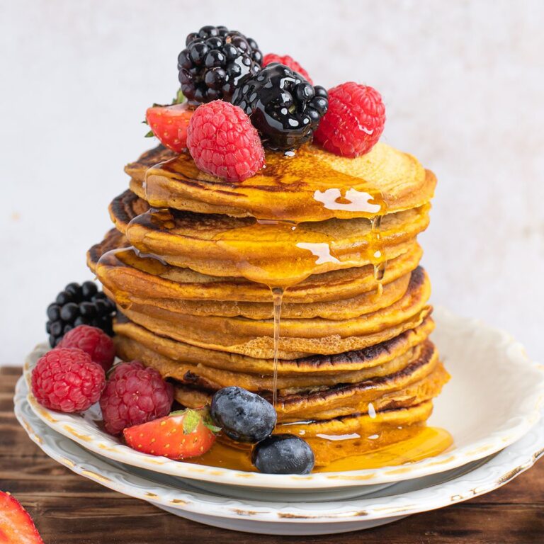 Pumpkin Pancakes – Brown Eyed Baker