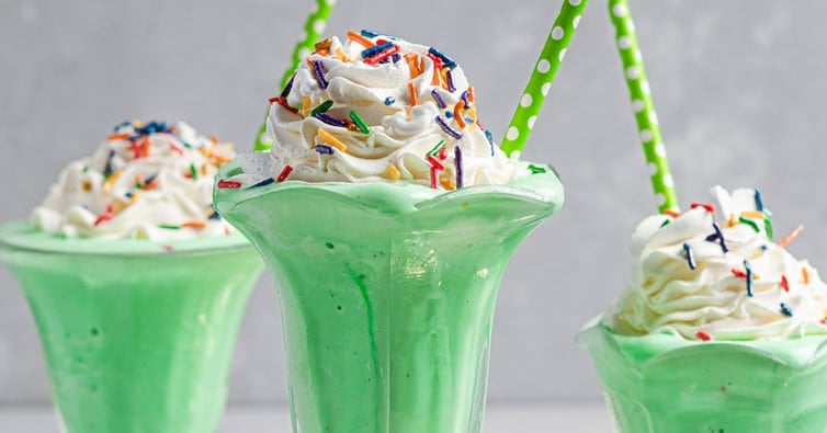 McDonald’s Shamrock Shake – Brown Eyed Baker