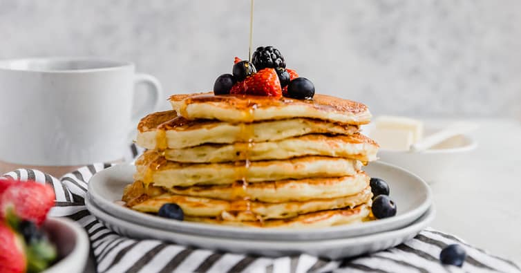 Fluffy Buttermilk Pancakes Recipe – Brown Eyed Baker