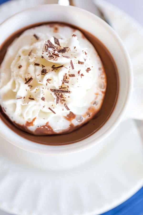 Italian Hot Chocolate (Cioccolata Calda)