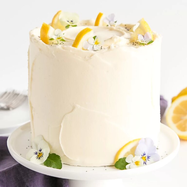 Lemon Poppy Seed Cake – Liv for Cake