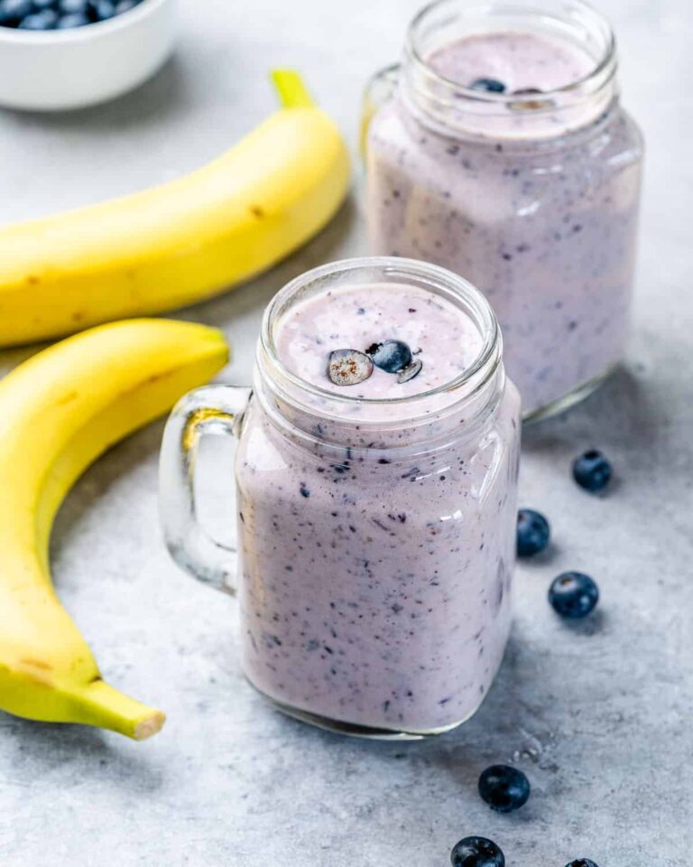 Tasty Blueberry Banana Smoothie – Healthy Fitness Meals