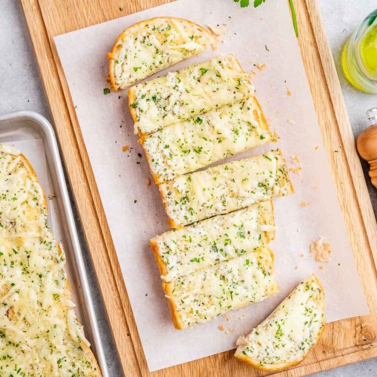 Cheesy Garlic Bread – Healthy Fitness Meals