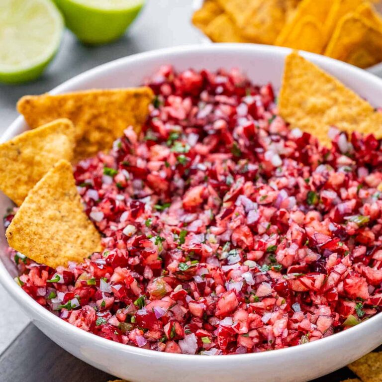 Fresh Cranberry Salsa – Healthy Fitness Meals