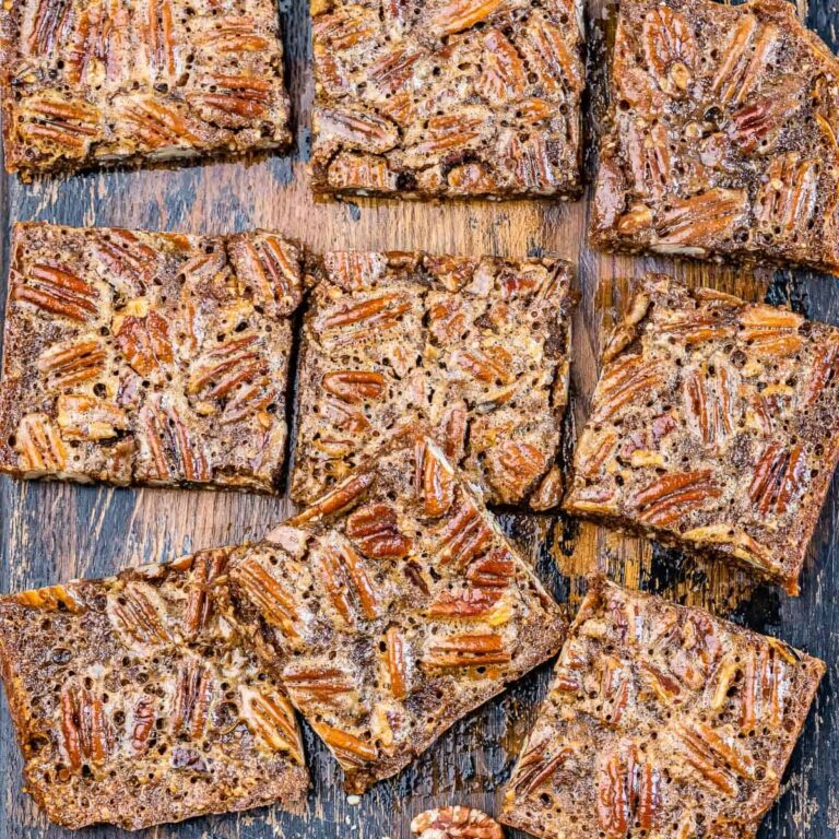 Healthy Pecan Pie Bars – Healthy Fitness Meals