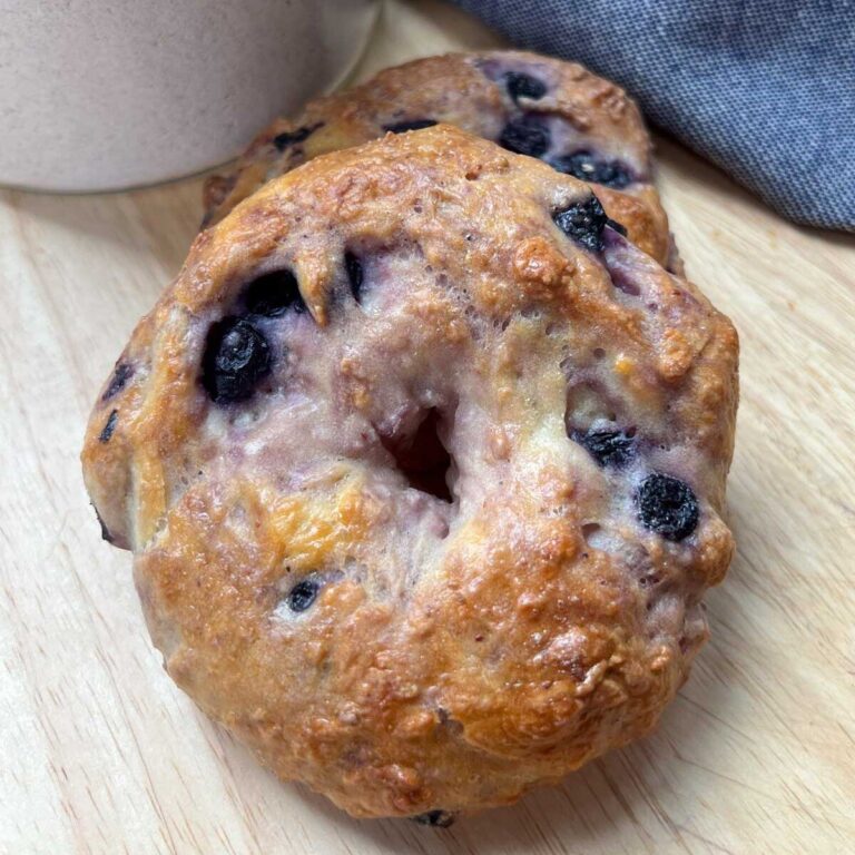 High Protein High Protein Blueberry Bagels