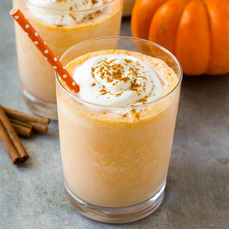 Pumpkin Pie Protein Smoothie | Healthy Fitness Meals