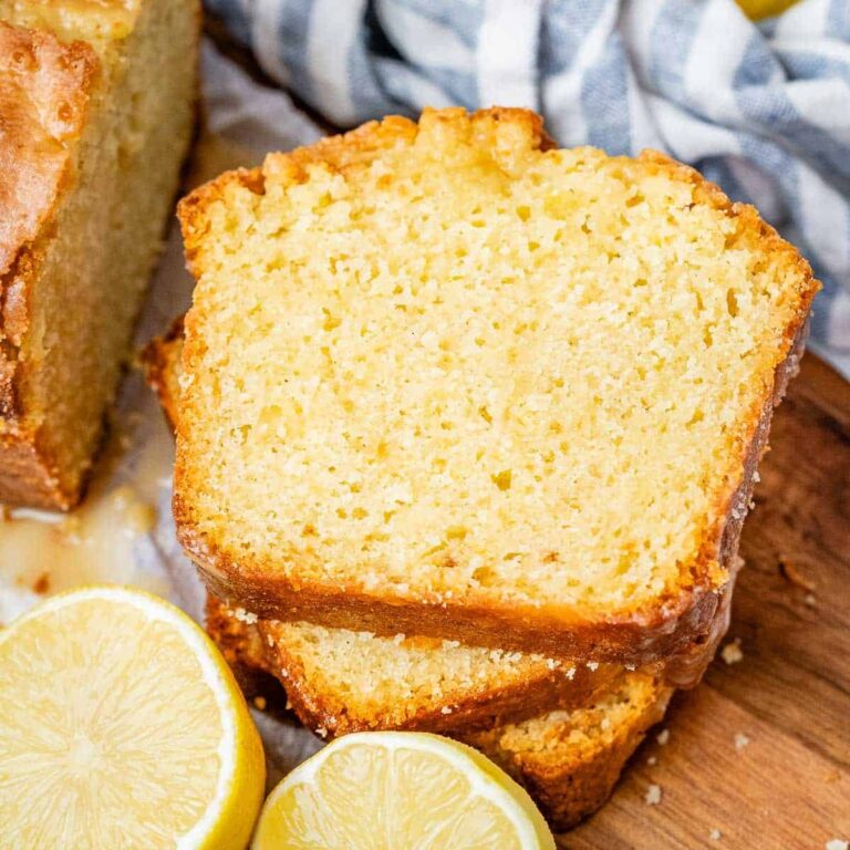 Lemon Pound Cake  – Healthy Fitness Meals