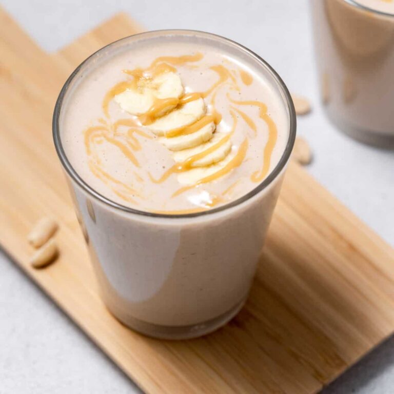 Peanut Butter Banana Smoothie  – Healthy Fitness Meals