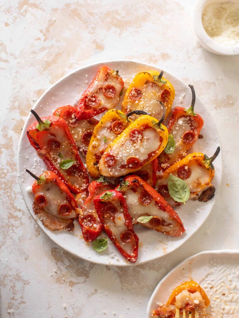 Pizza Pepper Poppers – Game Day Snacks