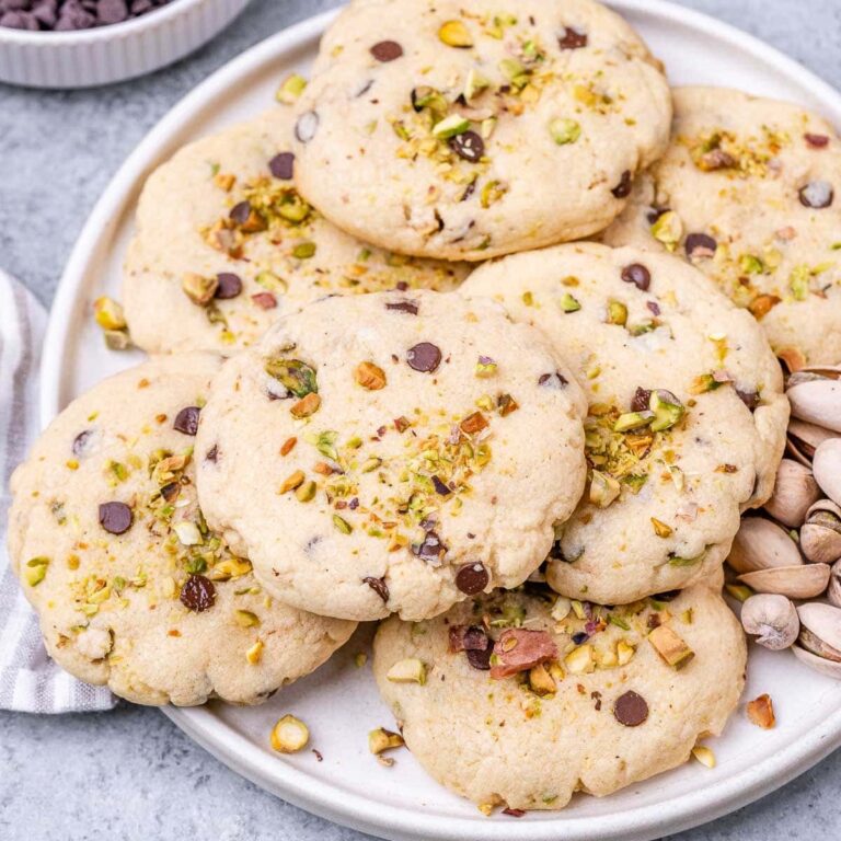 Pistachio Chocolate Chip Cookies – Healthy Fitness Meals