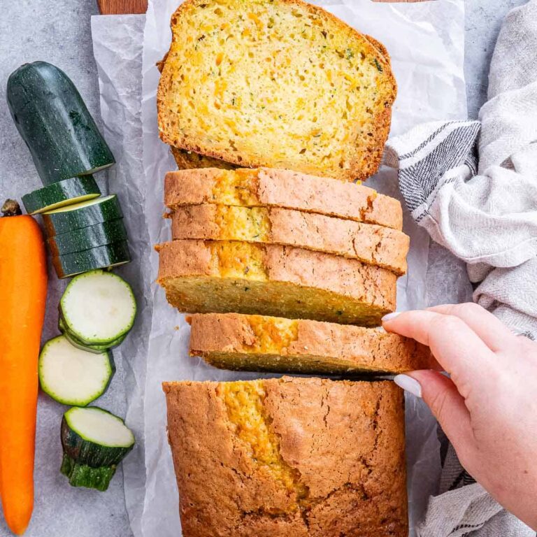 Zucchini Carrot Bread {So Moist}