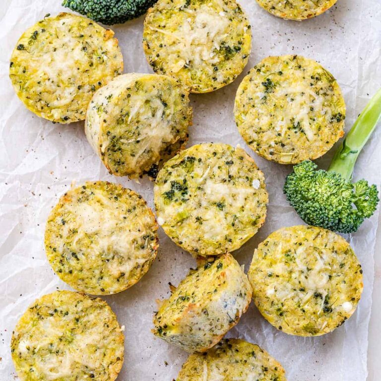Broccoli Cheddar Quinoa Bites – Healthy Fitness Meals