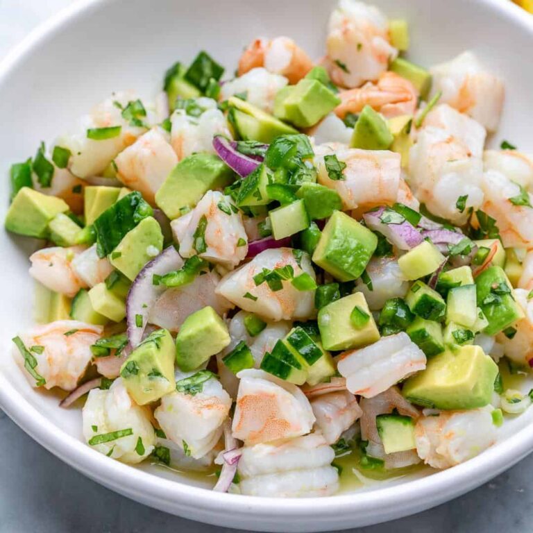 Shrimp Ceviche { EASY} | Healthy Fitness Meals